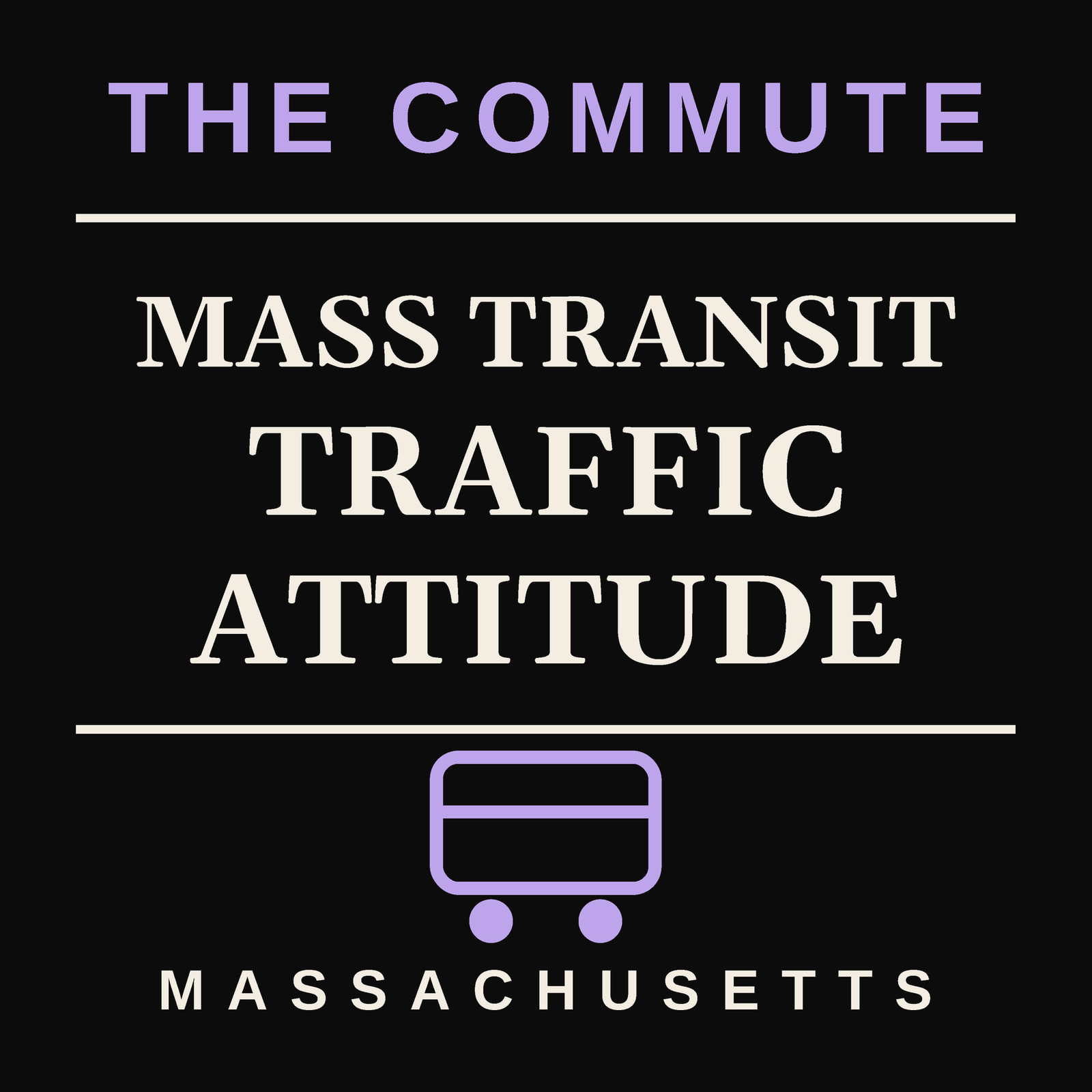 Close-up of the Massachusetts design: Mass Transit, Traffic, Attitude