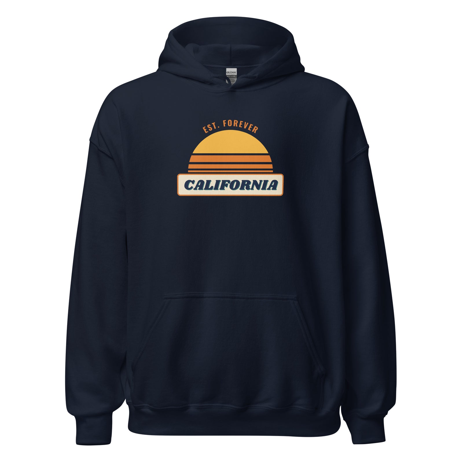 California Est. Forever – Hoodie – Navy