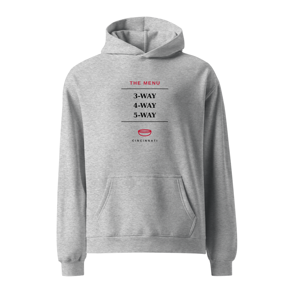Hoodie Athletic Heather front