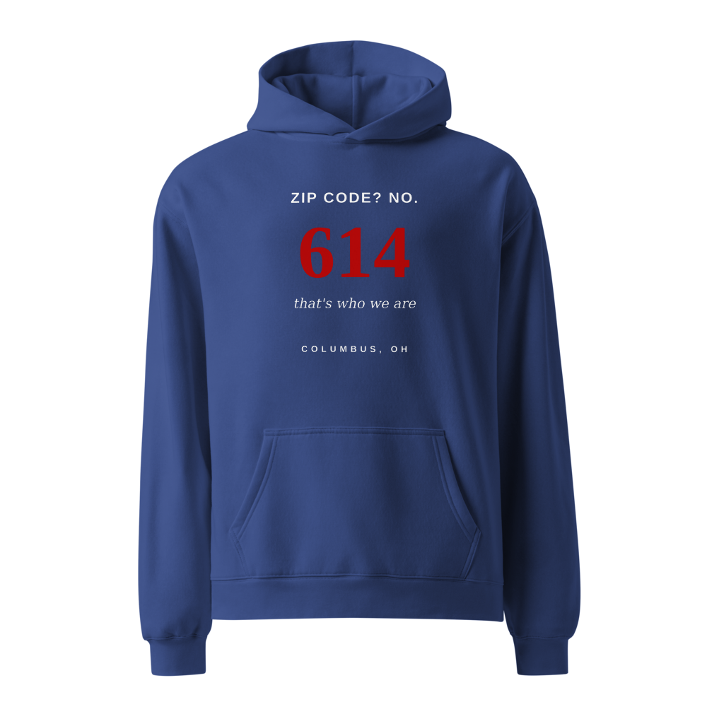 Hoodie Cobalt front