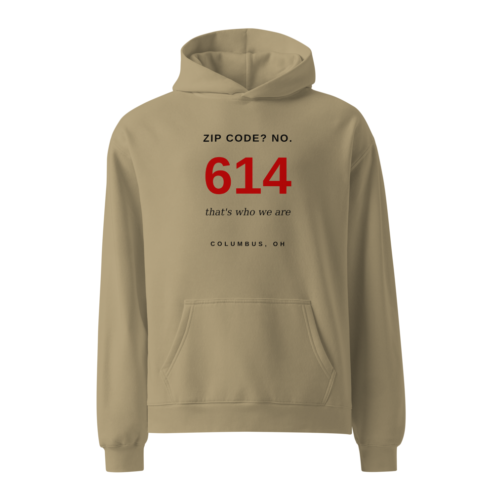 Hoodie Sand front