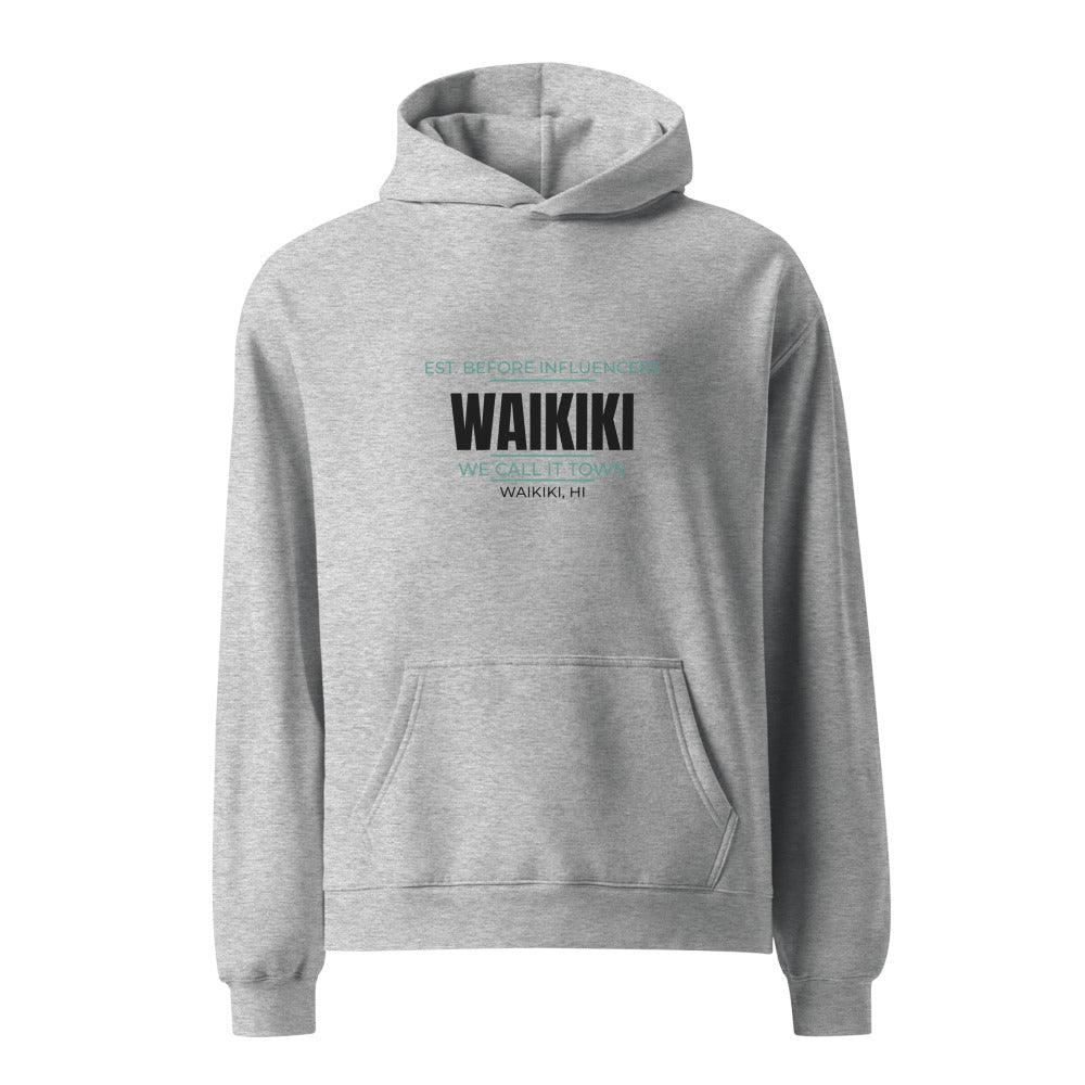 Hoodie Athletic Heather front
