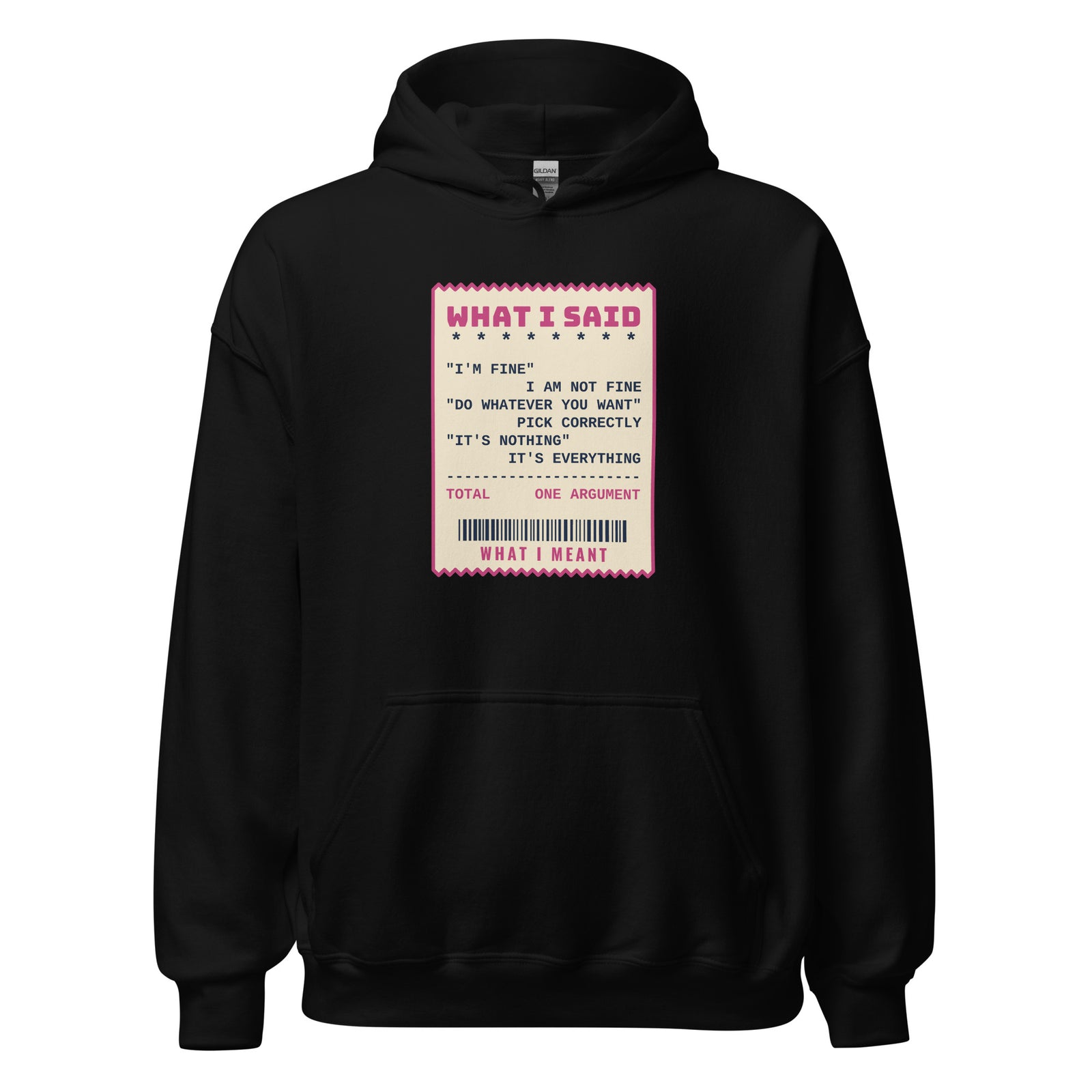 Do Whatever You Want It's Everything – Hoodie – Black