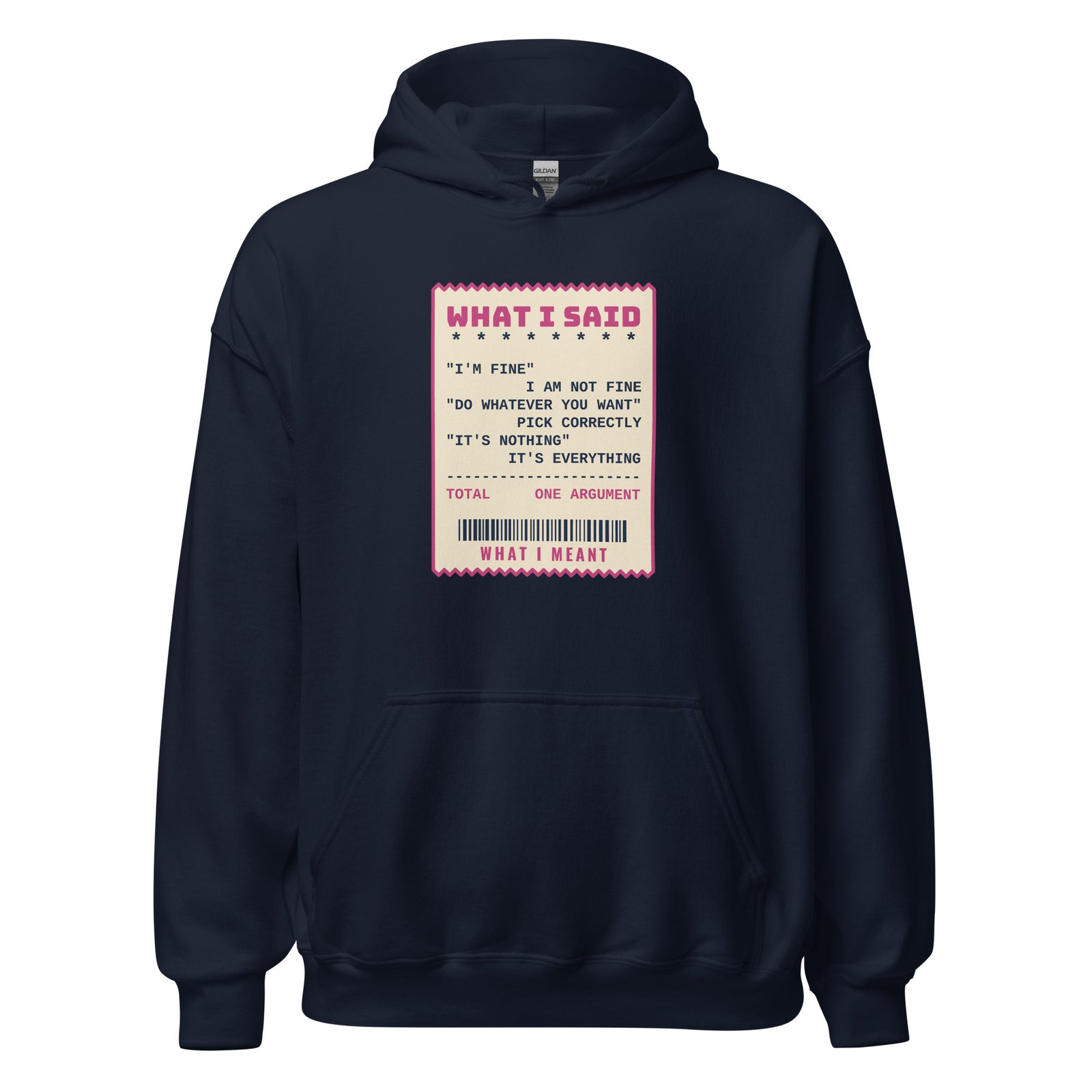 Do Whatever You Want It's Everything – Hoodie – Navy