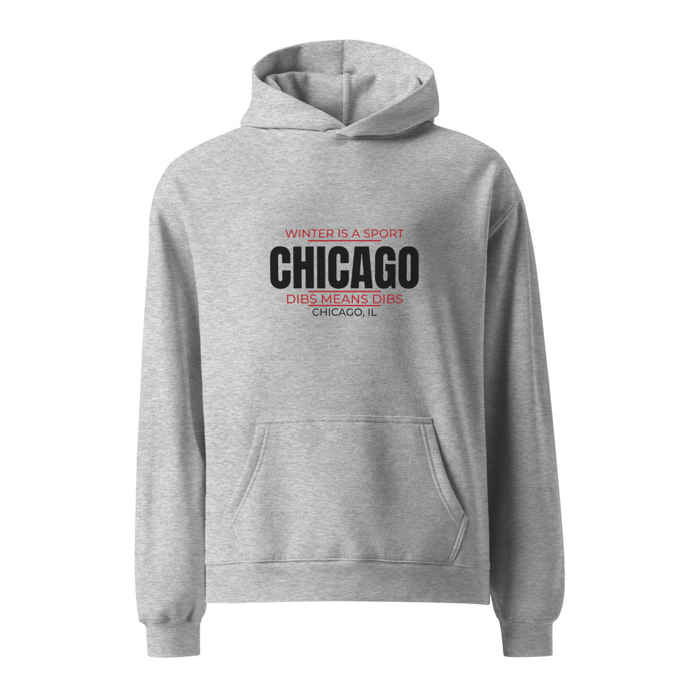 Hoodie Athletic Heather front