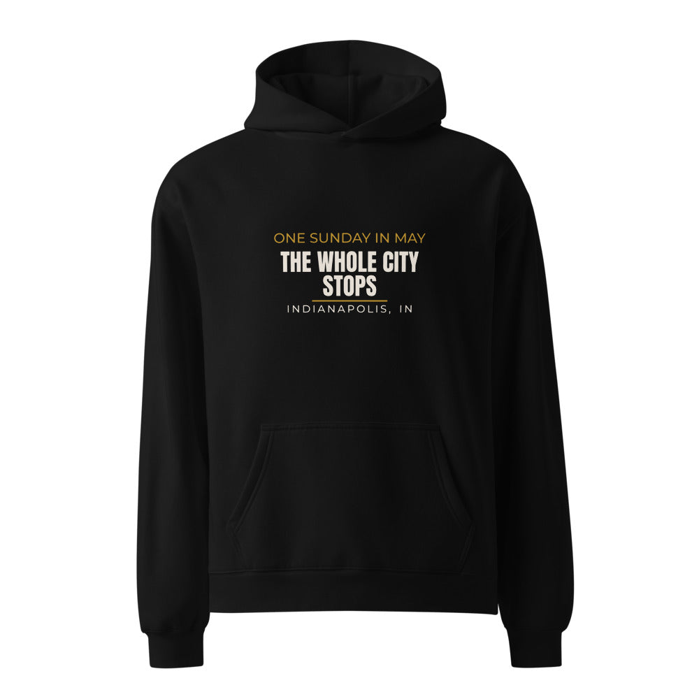 Indianapolis hoodie that says Meet Me at the Circle.