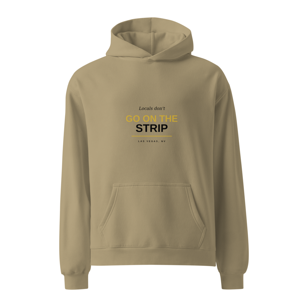Hoodie Sand front