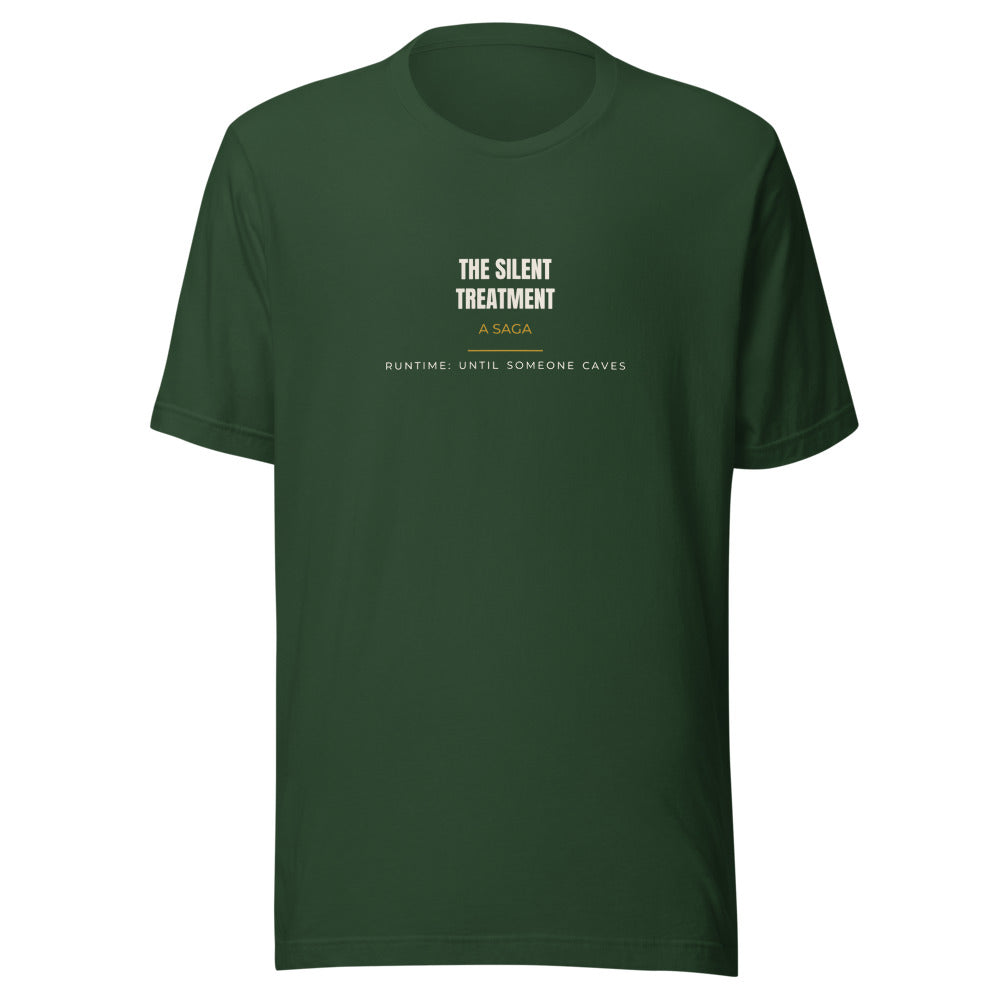 Tee that says The Silent Treatment