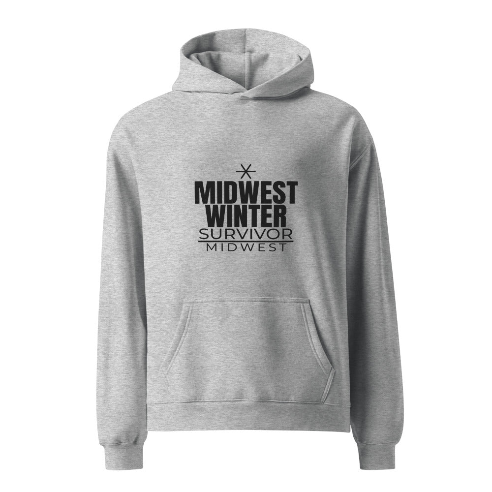 Hoodie Athletic Heather front