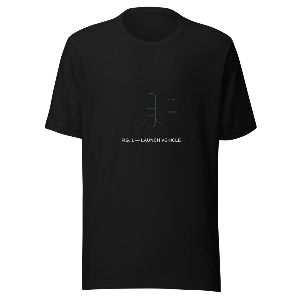 T-Shirt Black front