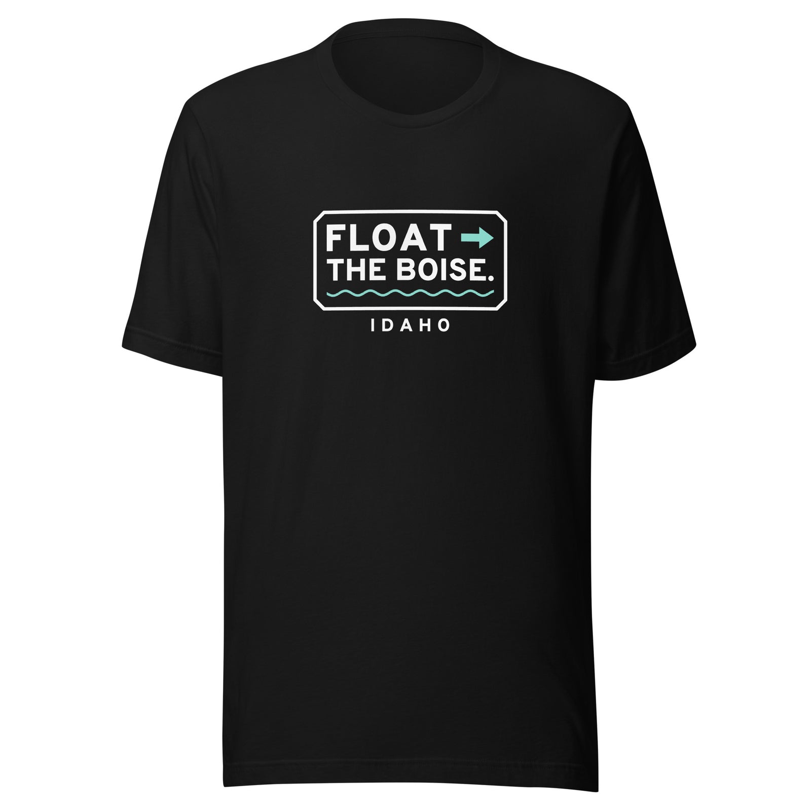 Idaho Float The Boise. – Tee – Black