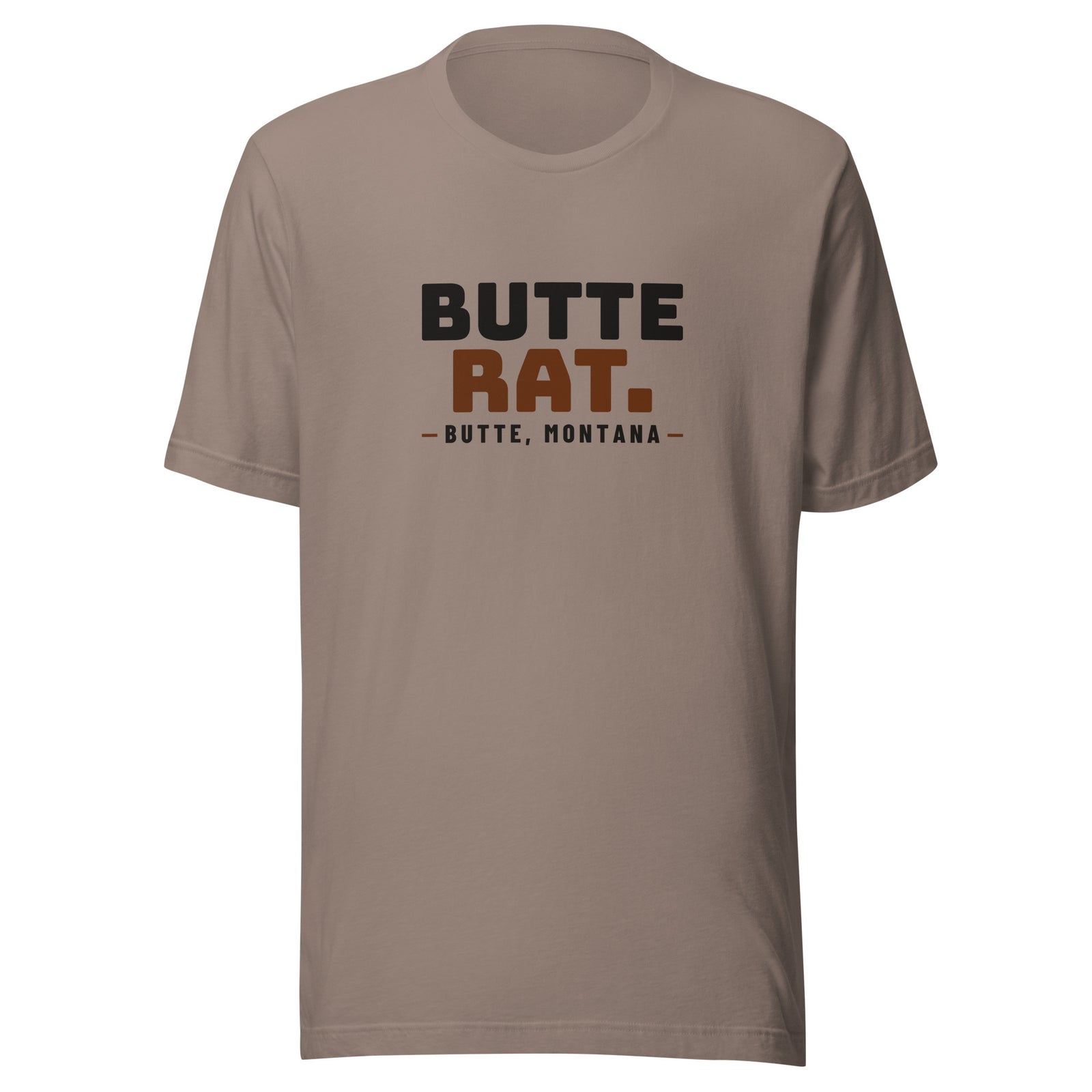 Montana Butte Rat. – Tee – Pebble