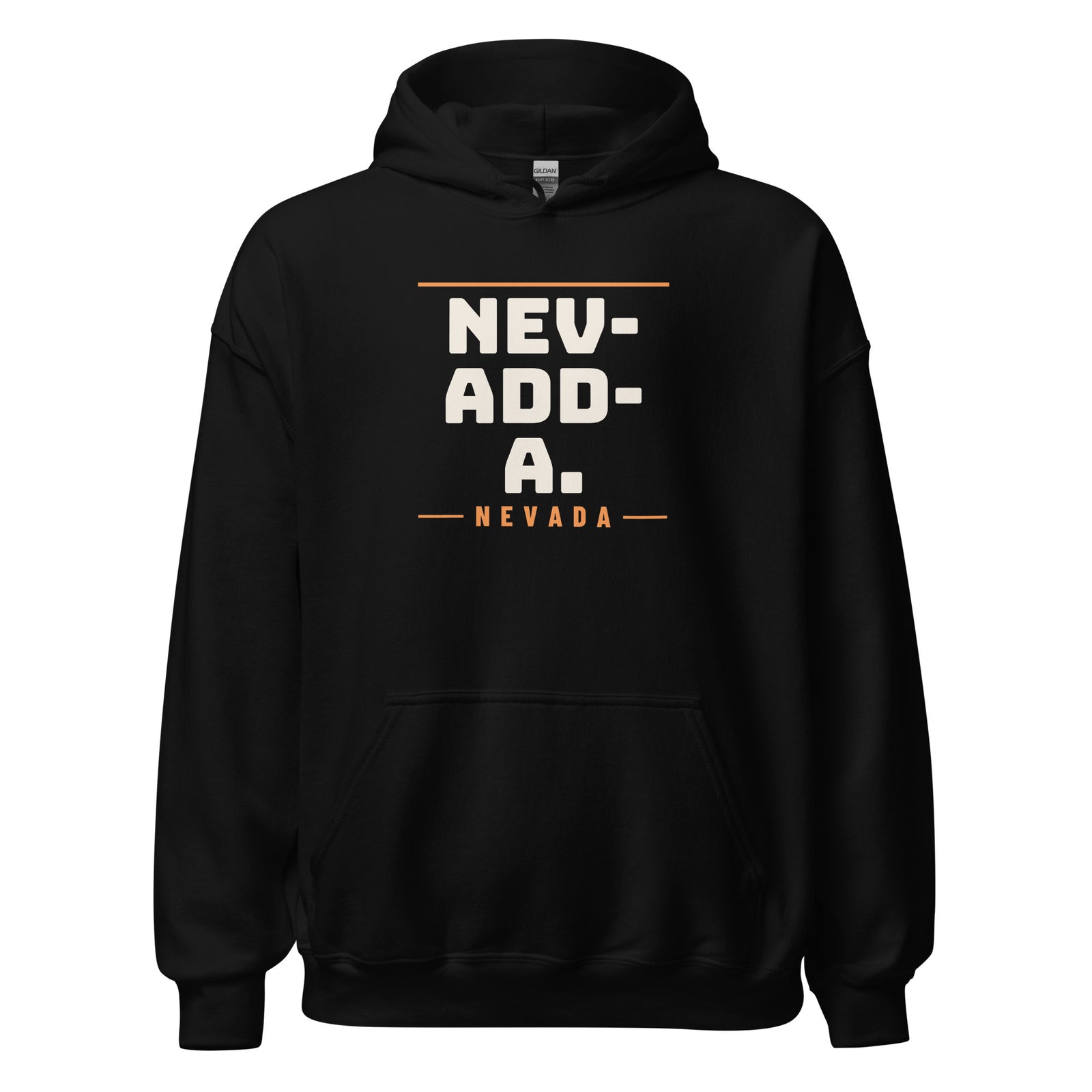 Nevada Nev-Add-A. – Hoodie – Black