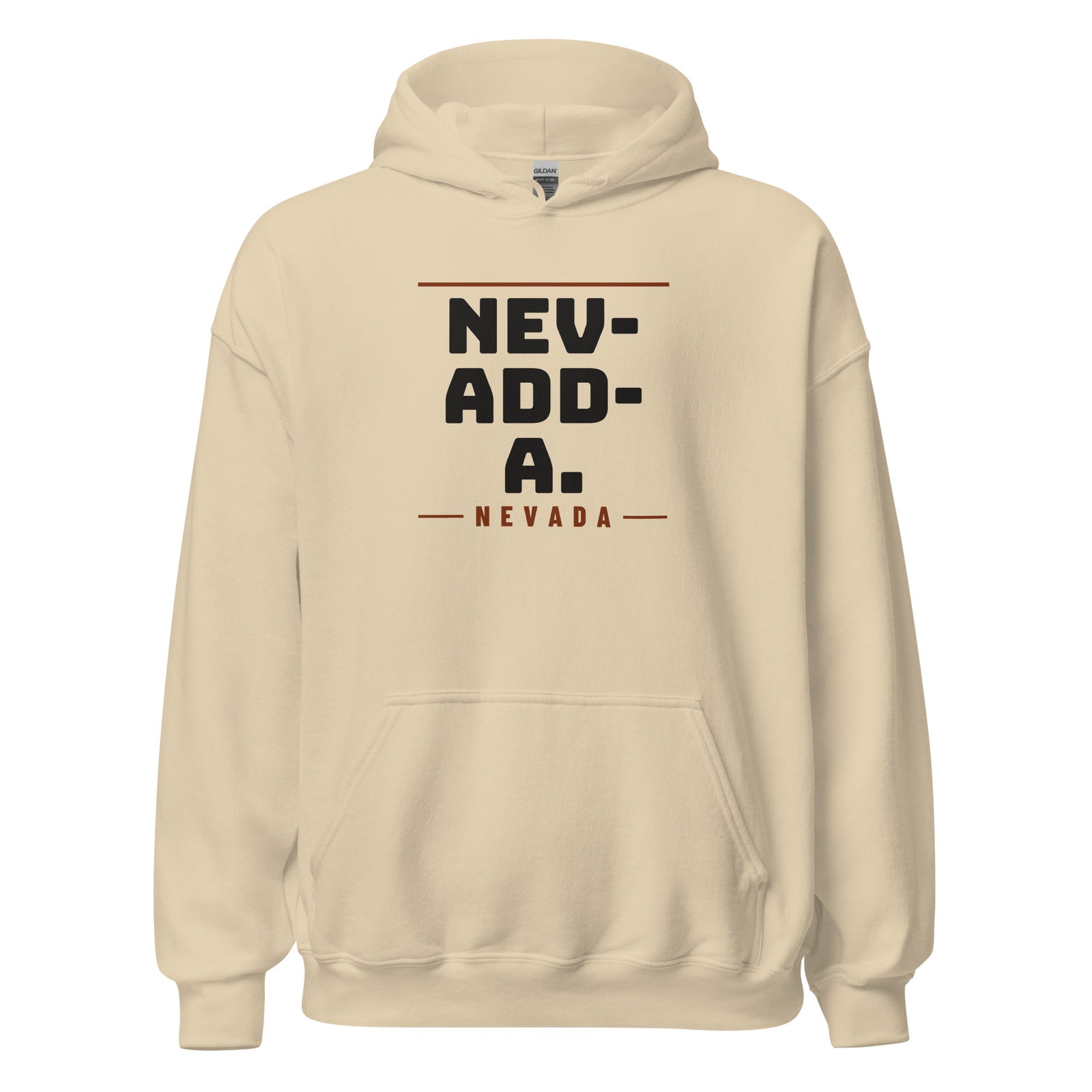Nevada Nev-Add-A. – Hoodie – Sand