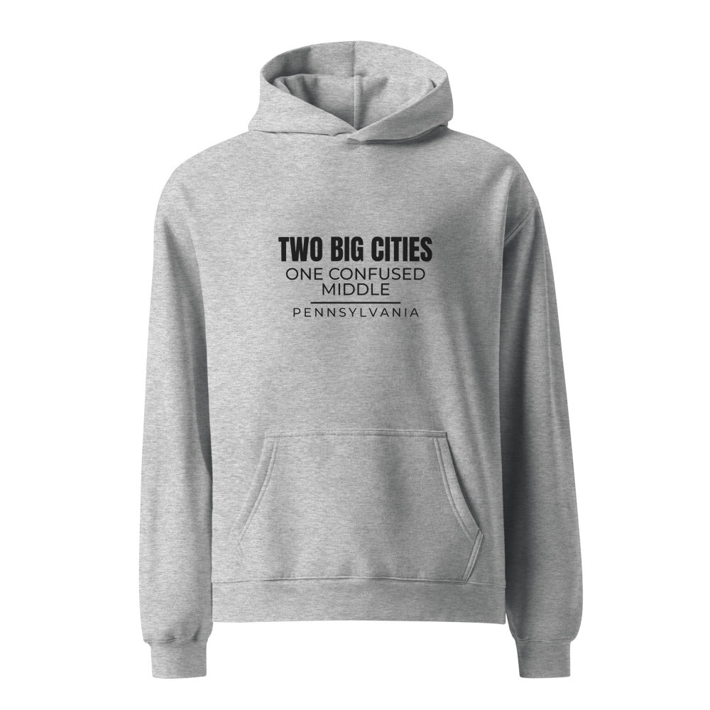 Hoodie Athletic Heather front