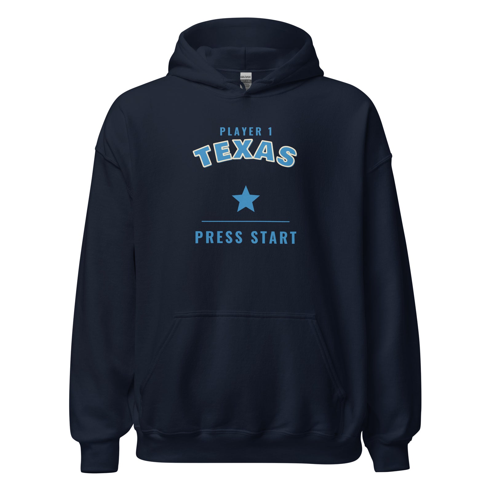 Player 1 Texas – Hoodie – Navy