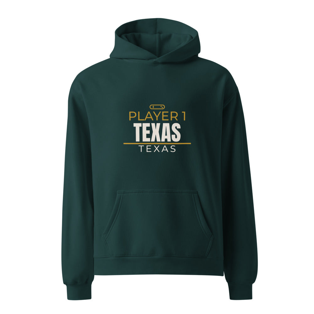 Hoodie Pine Green front