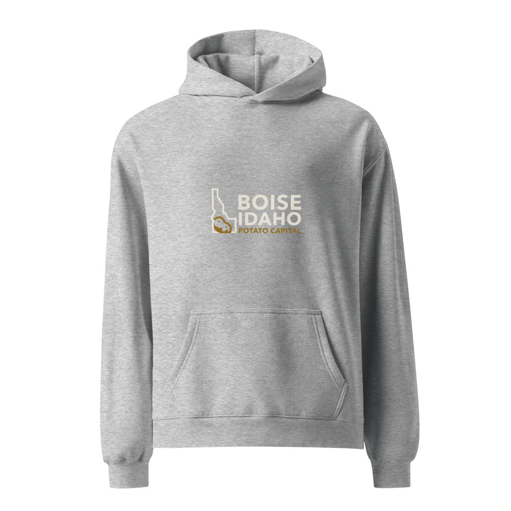 Hoodie Athletic Heather front