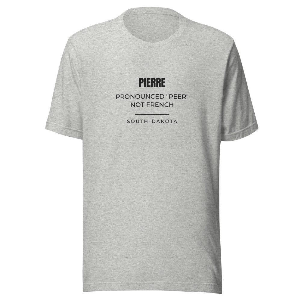 Pierre tee that says Buffalo Capital
