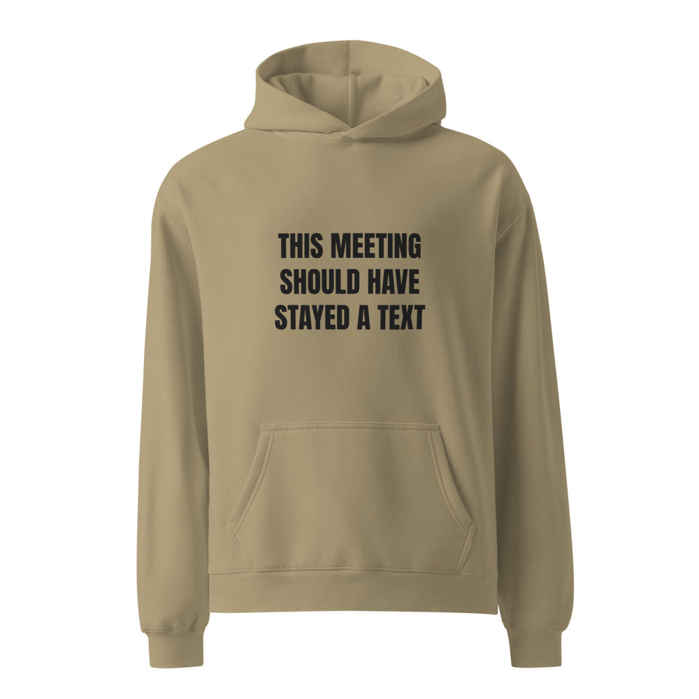 Hoodie Sand front