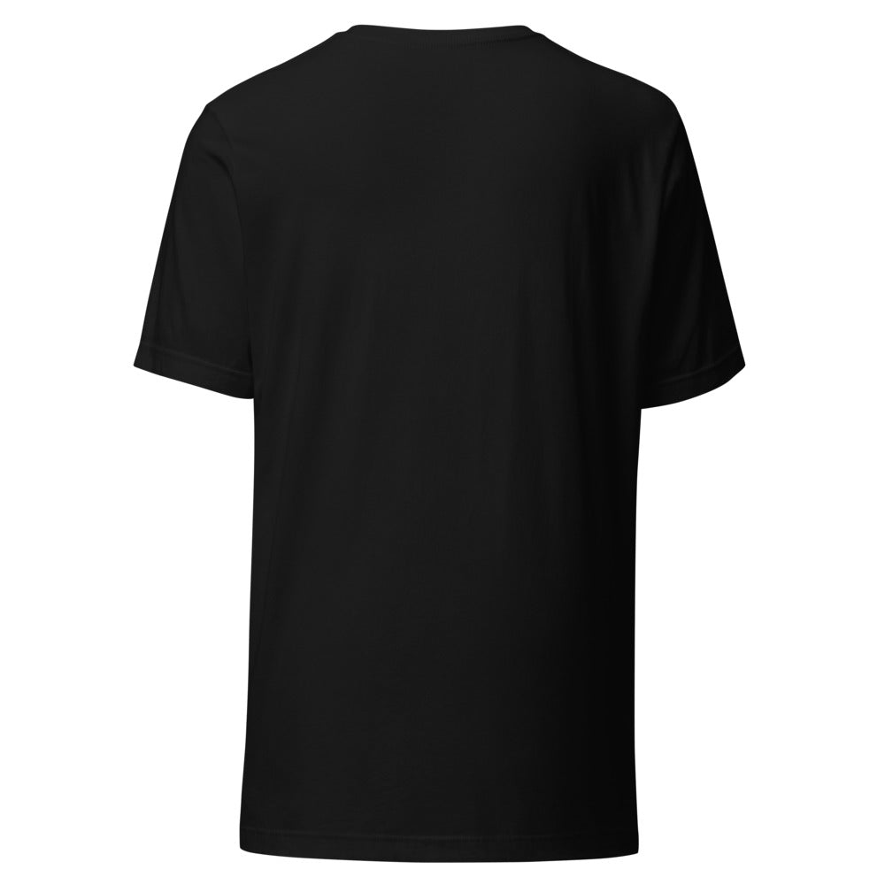 Black tee back blank