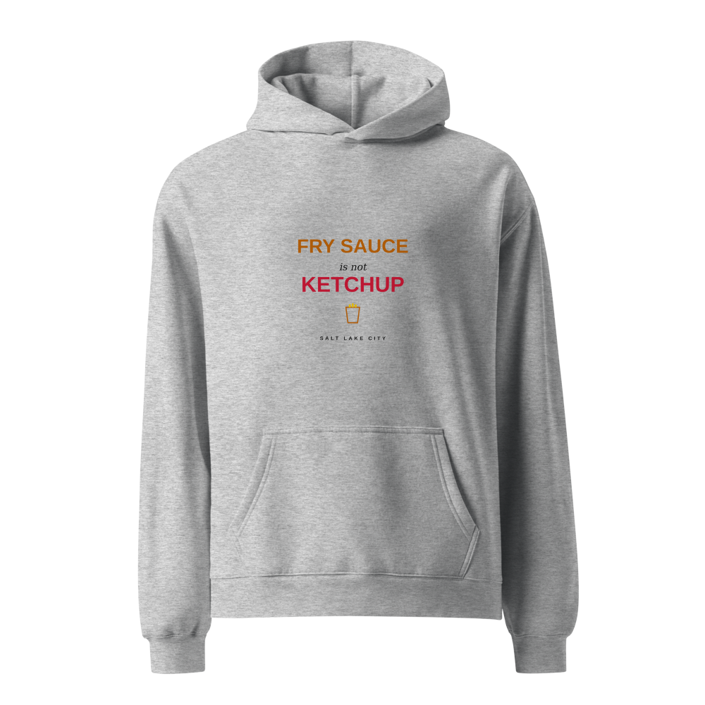 Salt Lake City local-pride hoodie alternate color, white studio chest print | Kreativ