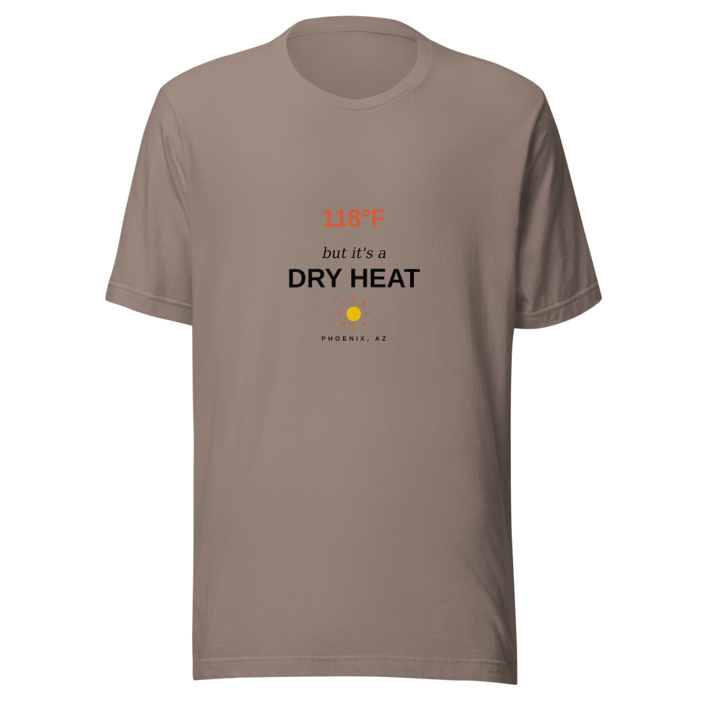 Phoenix dry heat hoodie alternate color, white studio chest print | Kreativ