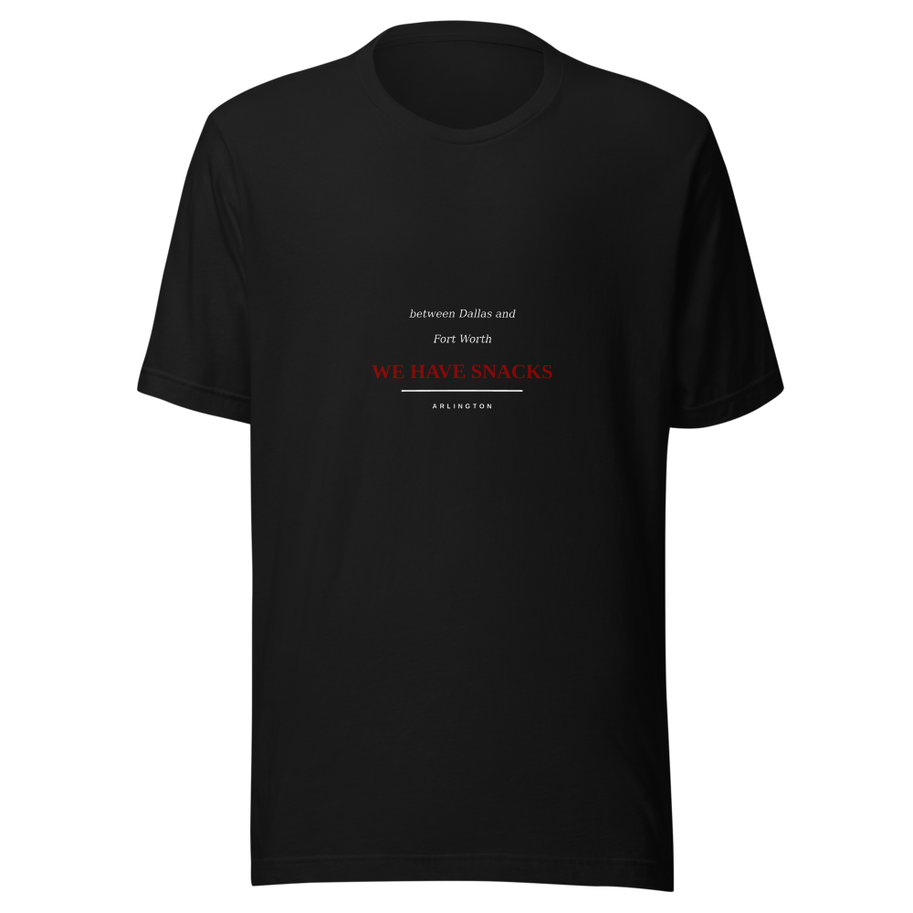T-Shirt Black front