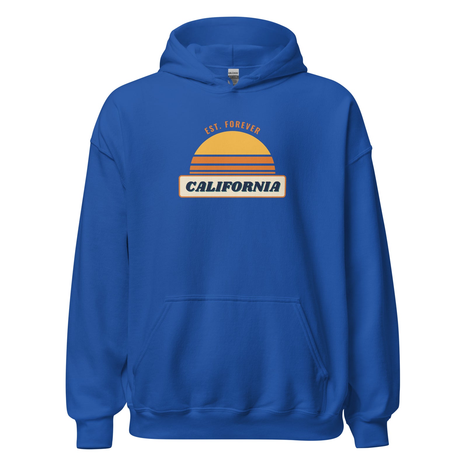 California Est. Forever – Hoodie – Royal
