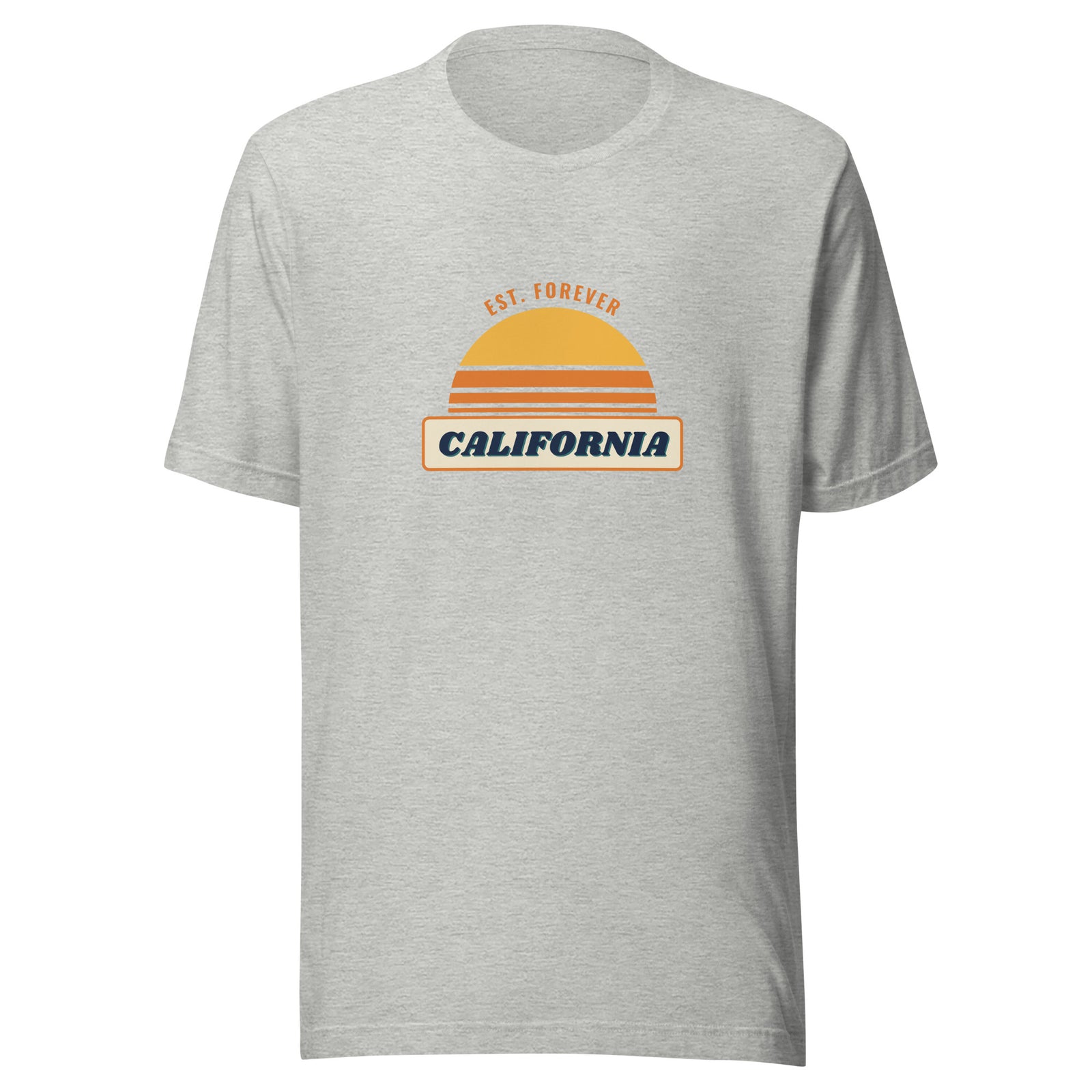 California Est. Forever – Tee – Heather Grey