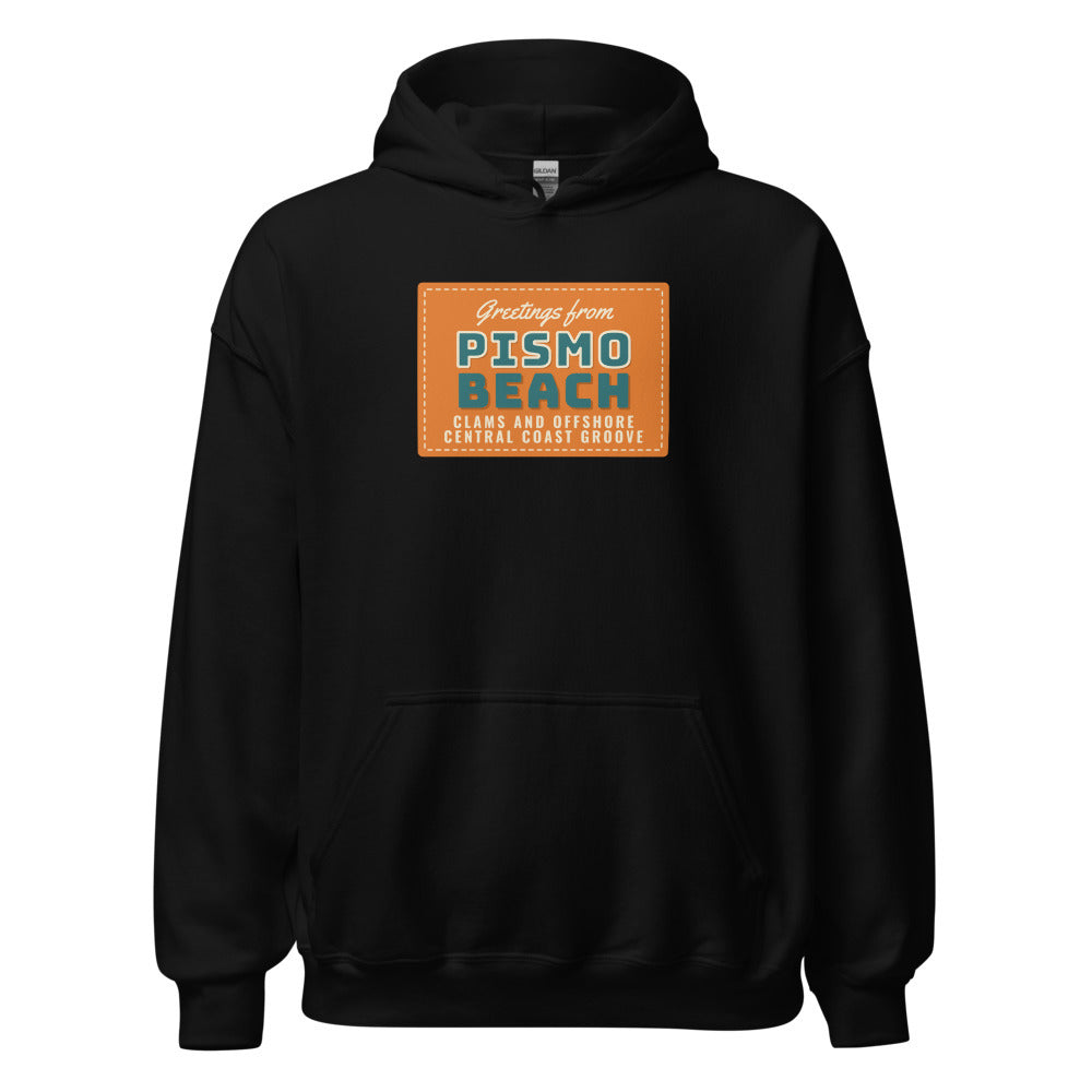 Pismo Beach Clams and Offshore Central Coast Groove – Hoodie – Black