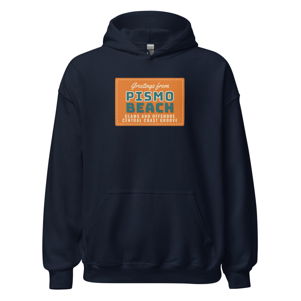 Pismo Beach Clams and Offshore Central Coast Groove – Hoodie – Navy