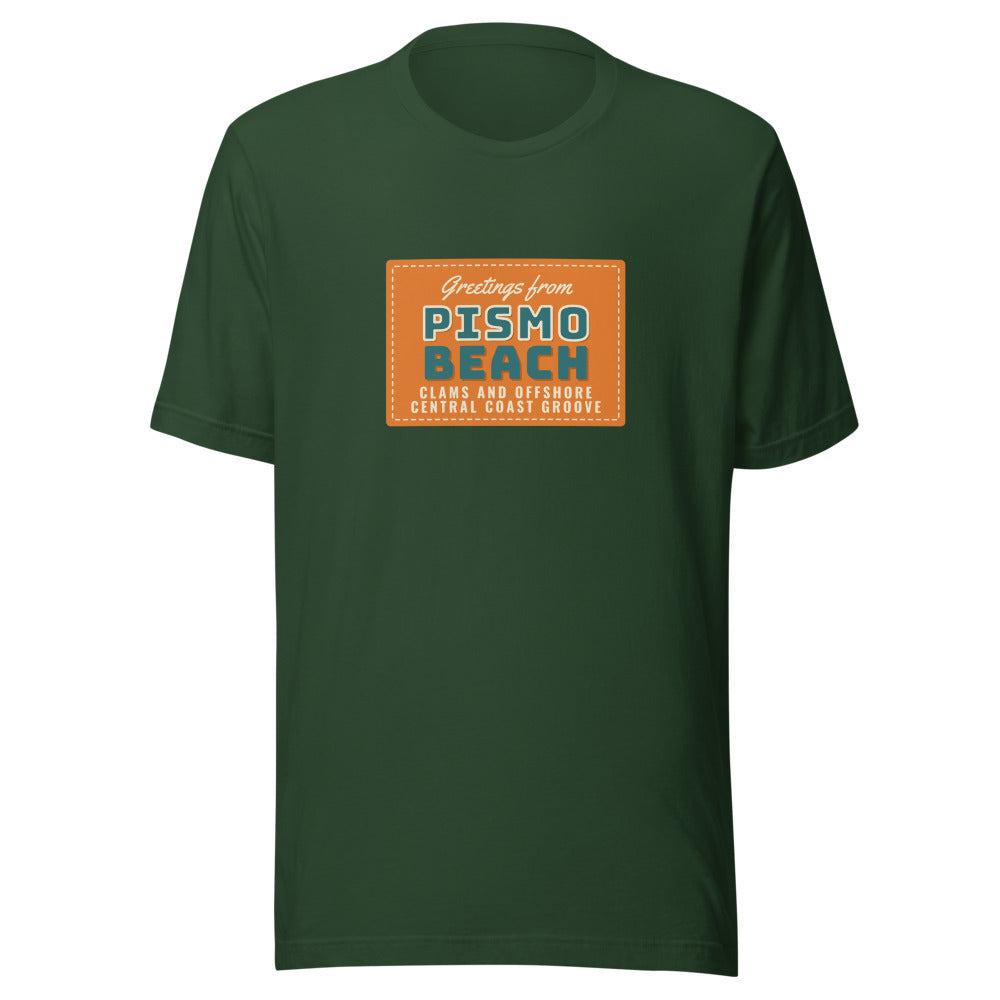 Pismo Beach Clams and Offshore Central Coast Groove – Tee – Forest