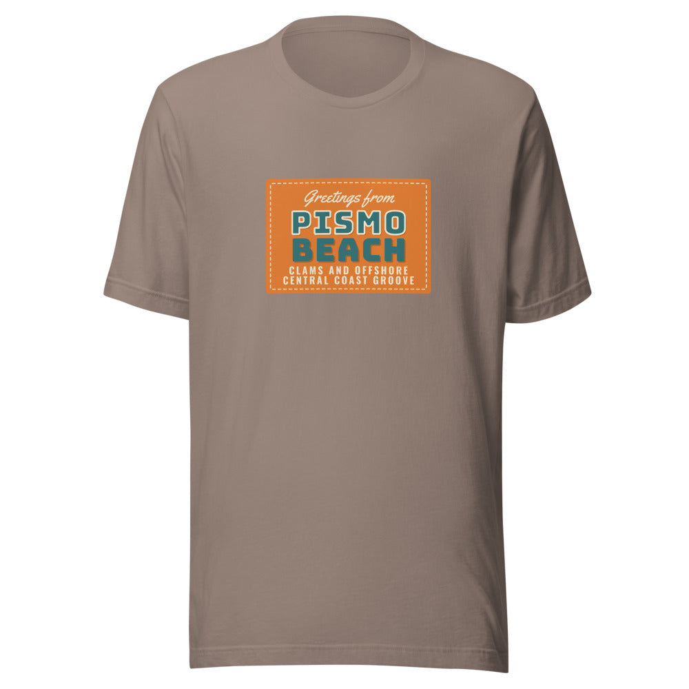 Pismo Beach Clams and Offshore Central Coast Groove – Tee – Pebble