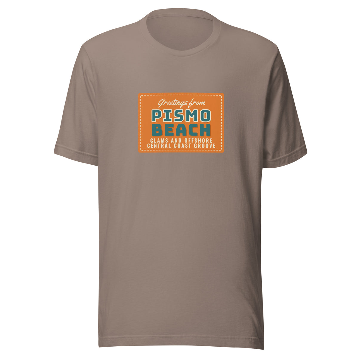 Pismo Beach Clams and Offshore Central Coast Groove – Tee – Pebble