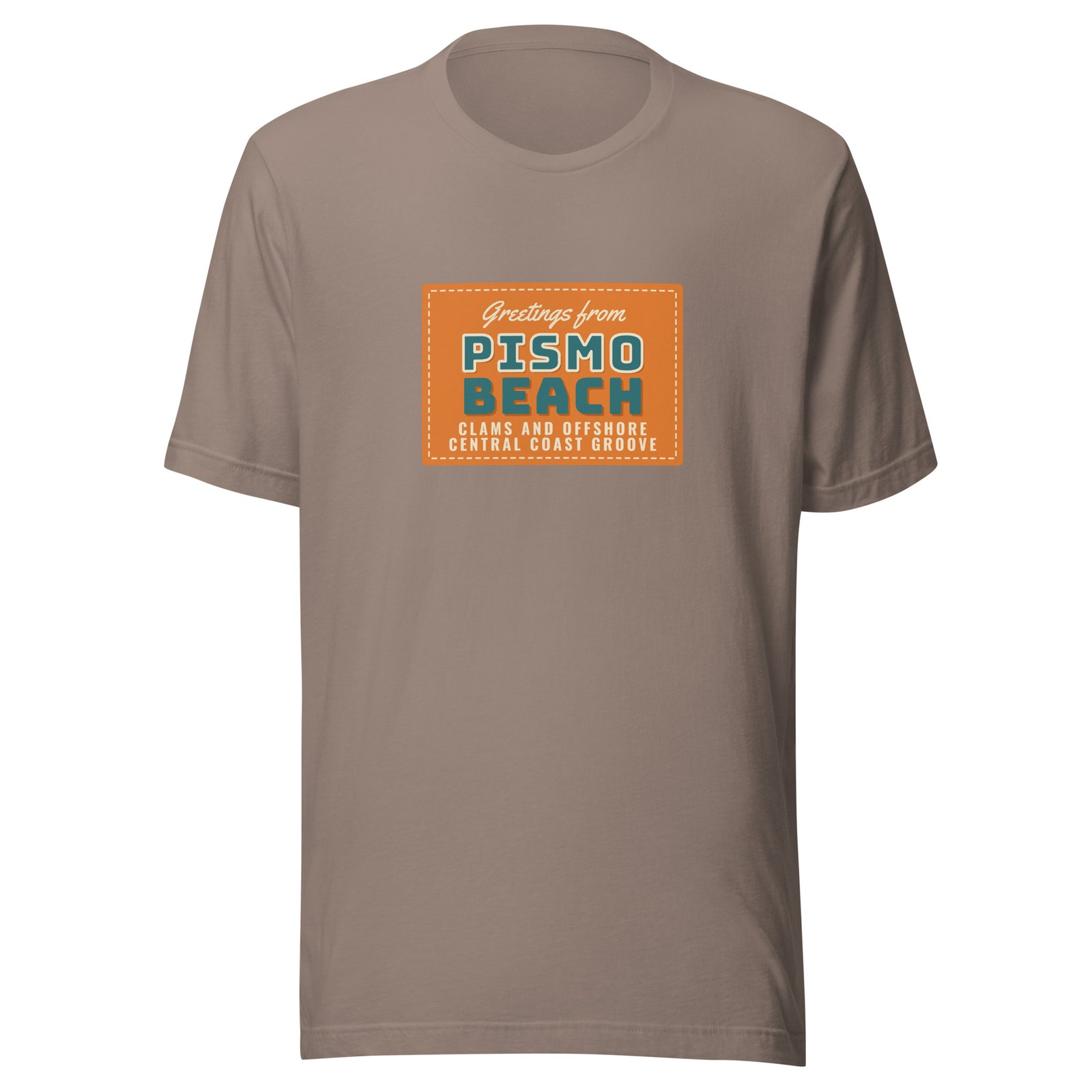 Pismo Beach Clams and Offshore Central Coast Groove – Tee – Pebble