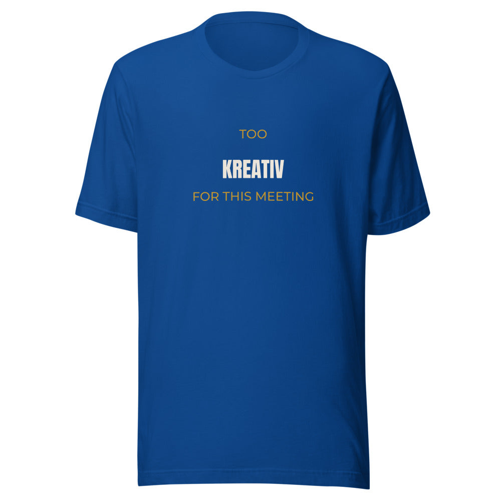 T-Shirt True Royal front