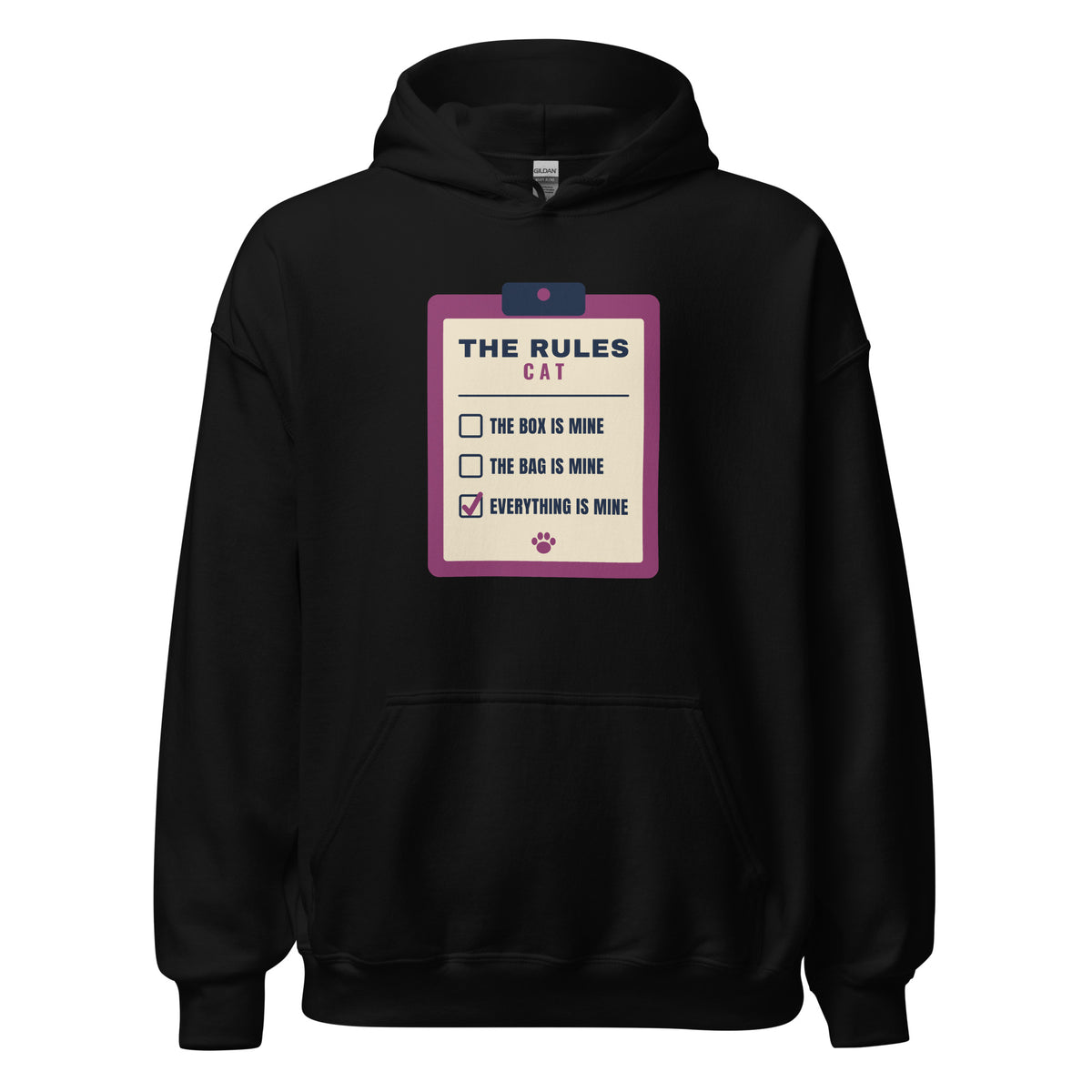 Everything Is Mine The Bag Is Mine – Hoodie – Black