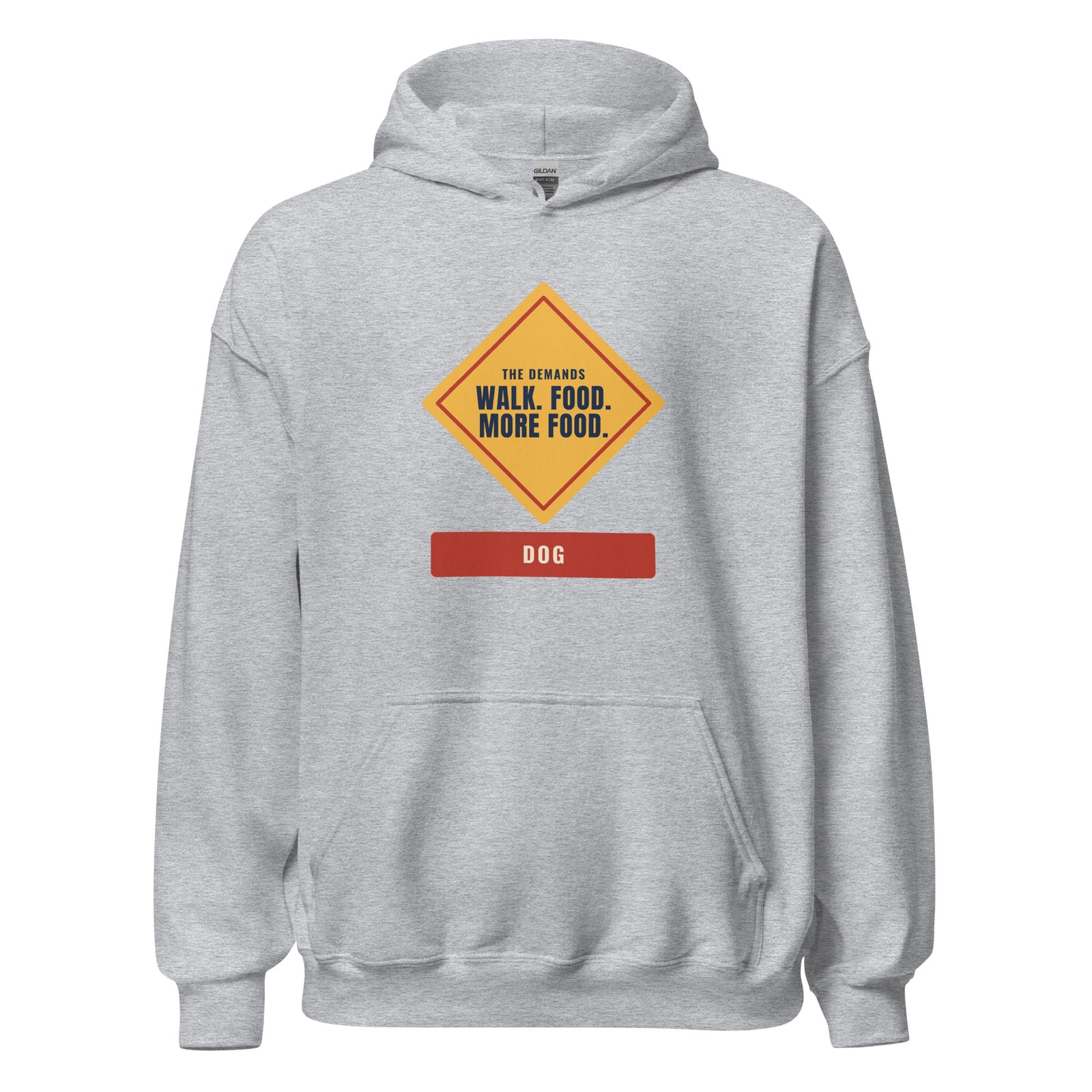 The Demands More Food – Hoodie – Black