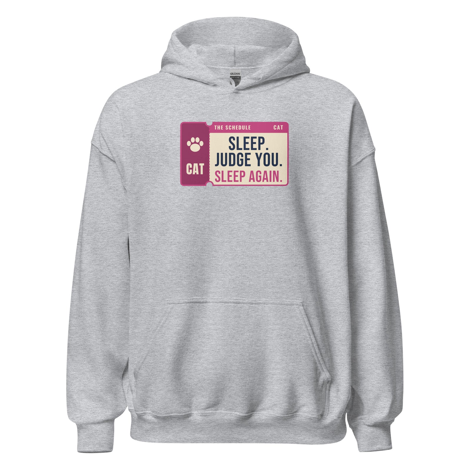 The Schedule Sleep Again – Hoodie – Black