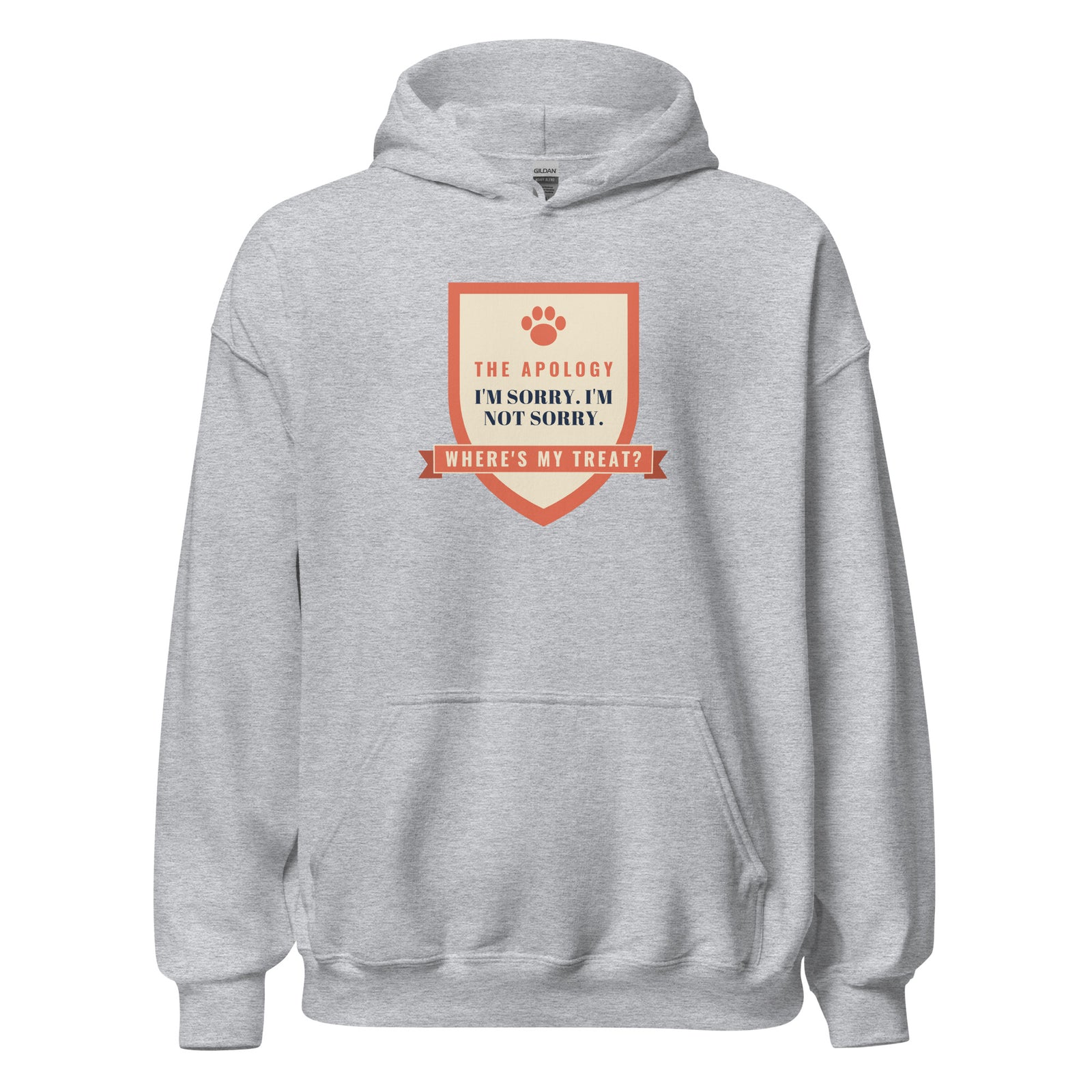 Where's My Treat I'm Not Sorry – Hoodie – Black