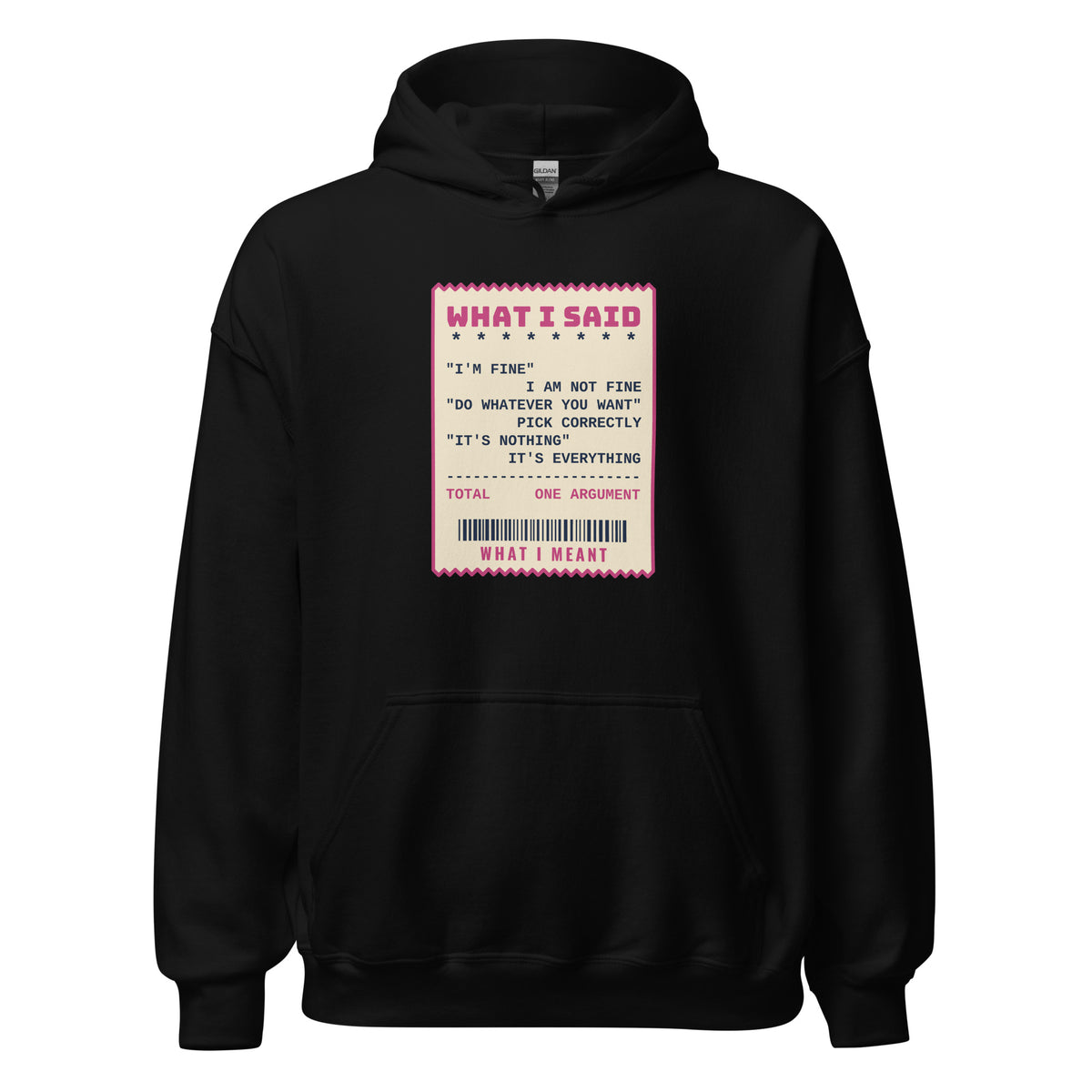 Do Whatever You Want It's Everything – Hoodie – Black