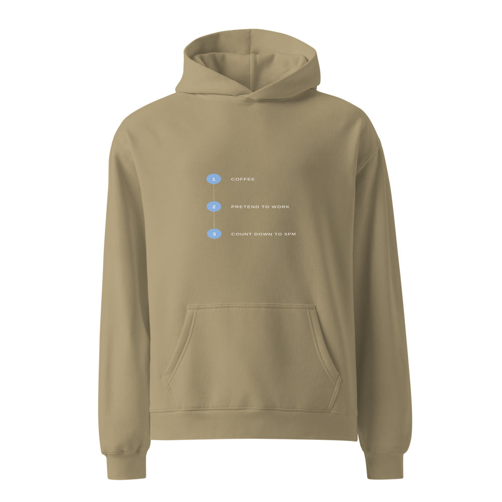 Hoodie Sand front