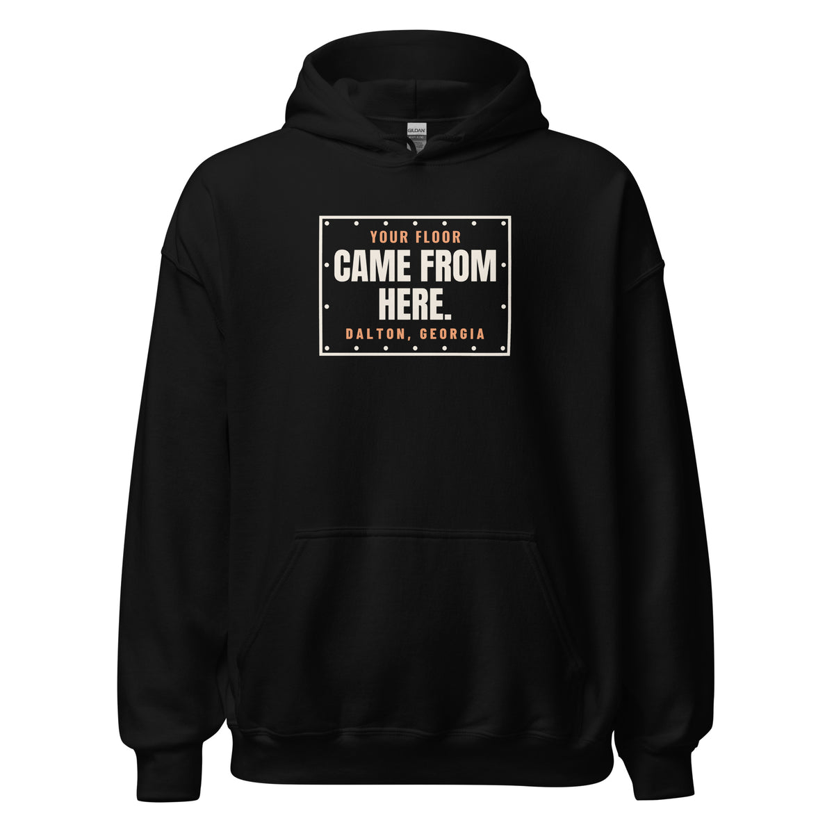 Dalton Your Floor Came From Here. – Hoodie – Black