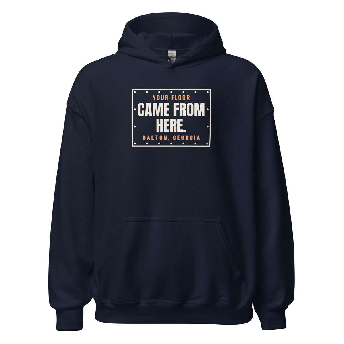 Dalton Your Floor Came From Here. – Hoodie – Navy