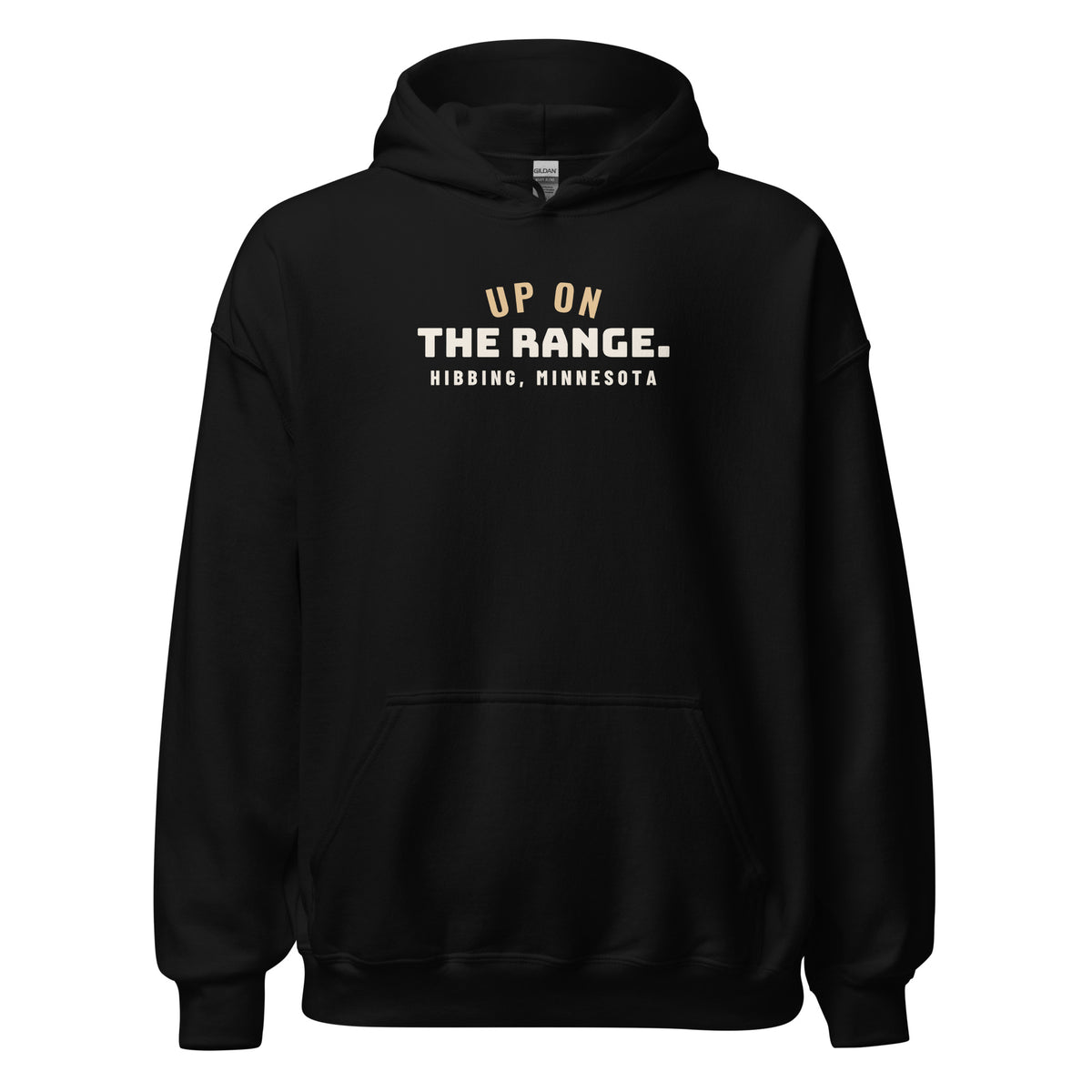 Hibbing Up On The Range. – Hoodie – Black
