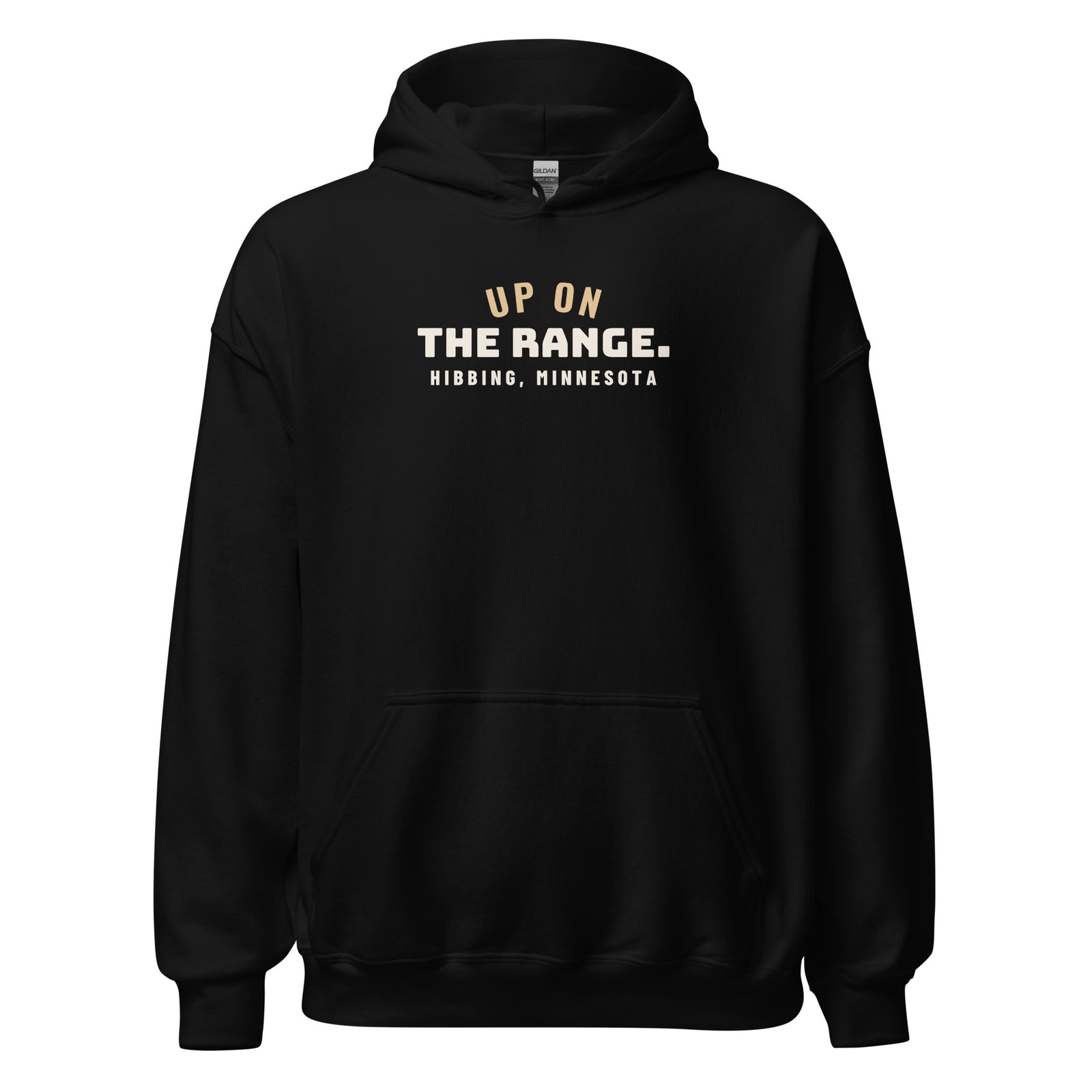 Hibbing Up On The Range. – Hoodie – Black