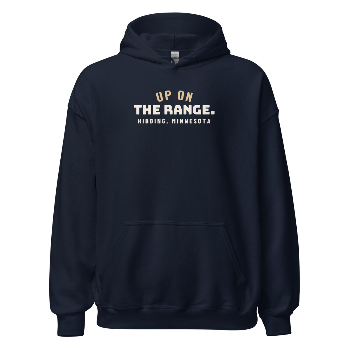 Hibbing Up On The Range. – Hoodie – Navy