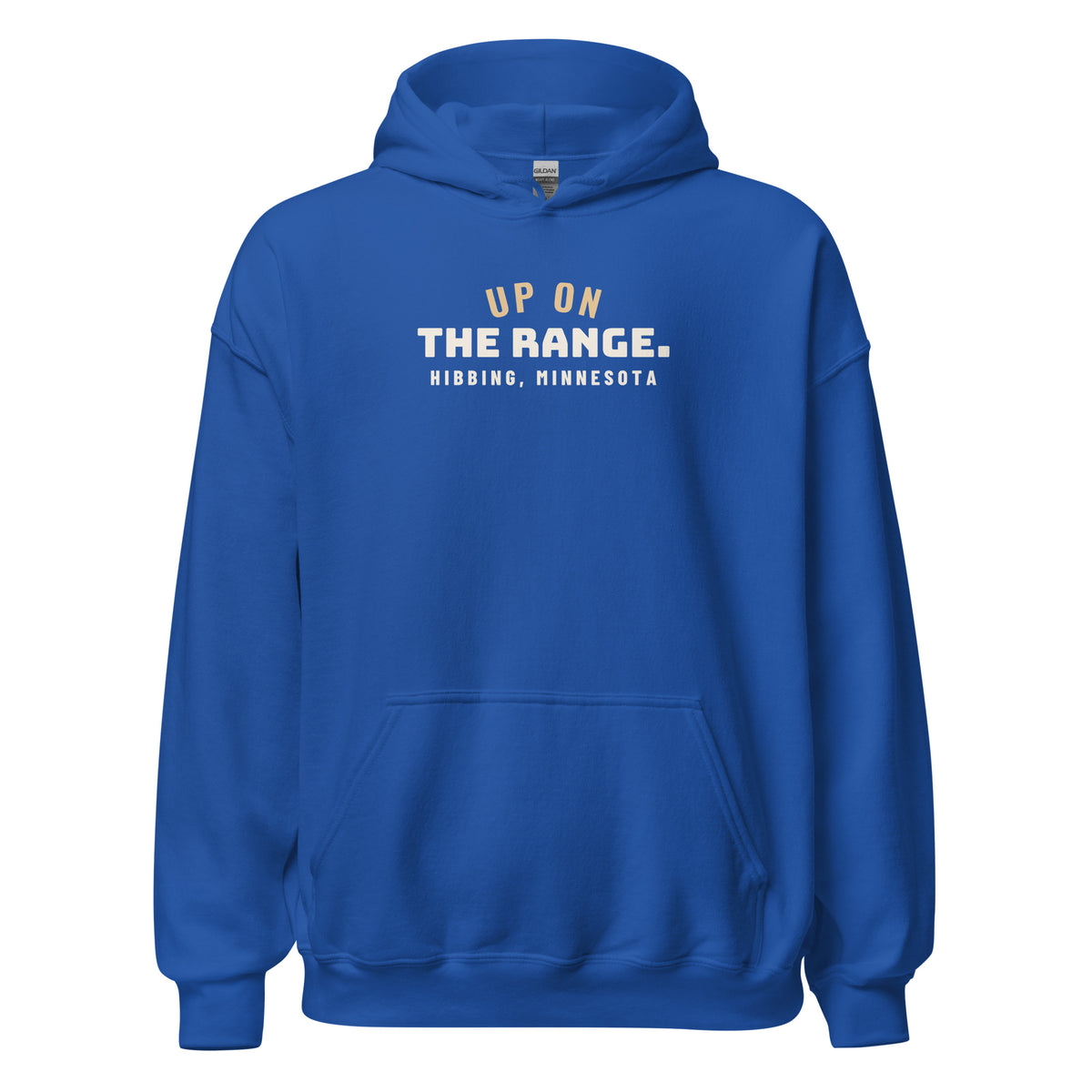 Hibbing Up On The Range. – Hoodie – Royal