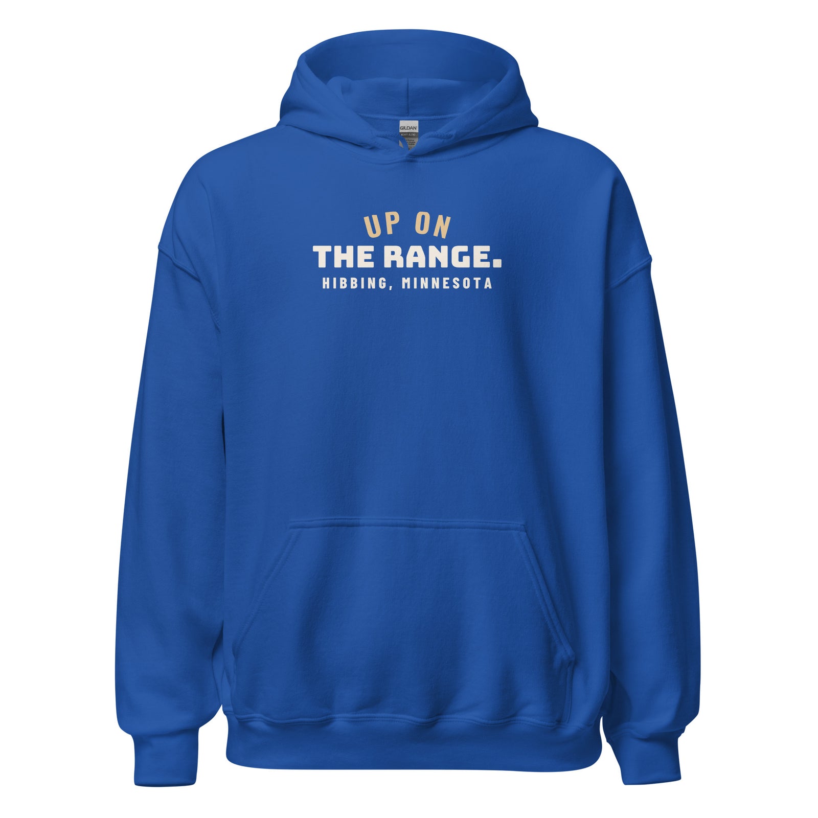 Hibbing Up On The Range. – Hoodie – Royal